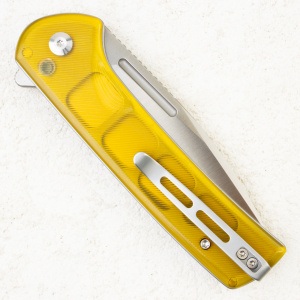 Нож CIVIVI Conspirator Flipper & Button Lock, Nitro-V, Polished Ultem Handle, C21006-5 - складной туристические ножи из стали Нож CIVIVI Conspirator Flipper & Button Lock, Nitro-V, Polished Ultem Handle, C21006-5 - складной туристические ножи из стали