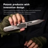 Нож Remette Swordfish Tanto, 14C28N, Titanium/Carbon Black Inlay Handle, ZL103C2