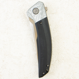 Нож Petrified Fish Deepsea, Satin, K110, Carbon Fiber/G10 Black Handle, PFP05DS Нож Petrified Fish Deepsea, Satin, K110, Carbon Fiber/G10 Black Handle, PFP05DS