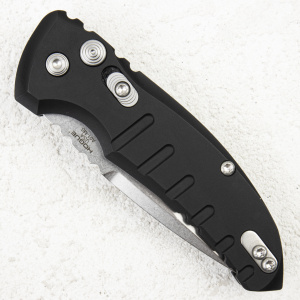 Нож Hogue A01 MicroSwitch Auto, CPM 154 SW, Aluminum Black - складной туристические ножи из стали Нож Hogue A01 MicroSwitch Auto, CPM 154 SW, Aluminum Black - складной туристические ножи из стали