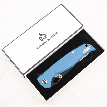Нож QSP Gavial, D2, G10 Blue Нож QSP Gavial, D2, G10 Blue - купить в интернет-магазине Blademan