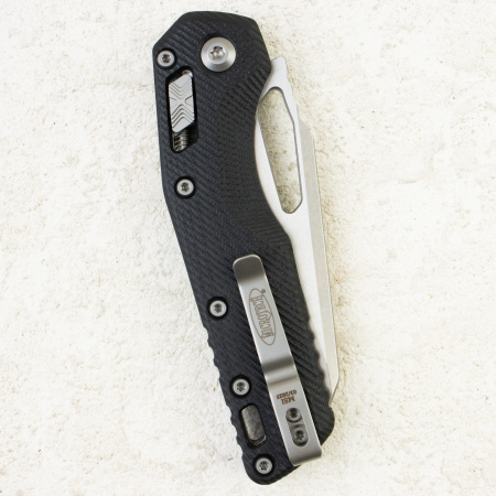 Нож Microtech MSI, Stonewash, M390, G10 Fluted Black, 210-10 Нож Microtech MSI, Stonewash, M390, G10 Fluted Black, 210-10