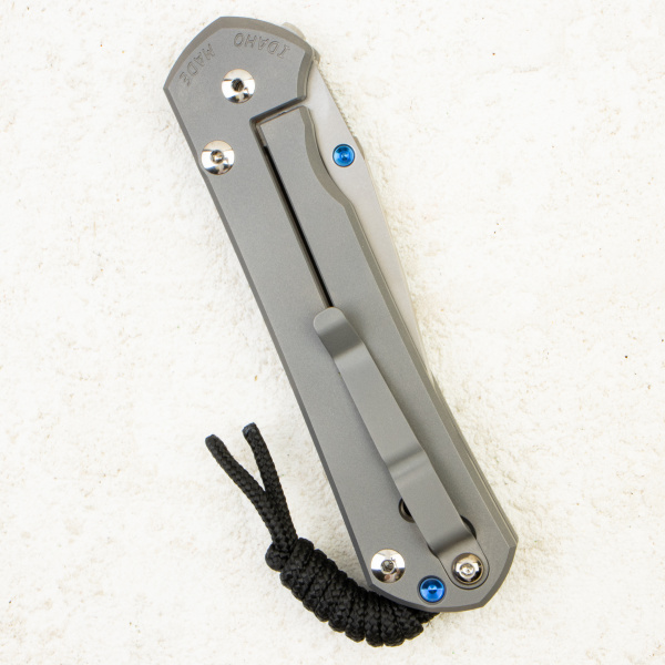 Нож Chris Reeve Large Sebenza 31 Plain, Polished CPM MagnaCut, Titanium Handle, L31-1016