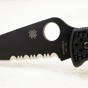Нож Spyderco Endura 4, VG-10, FRN Black, C10PSBBK Нож Spyderco Endura 4, VG-10, FRN Black, C10PSBBK