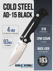 Нож Cold Steel Ad-15 Black, S35VN, G10 Black, CS58SQB