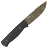 Нож HOT Knife Hoot, Cerakote Turtle Camo, D2, G10 Black Handle, Kydex