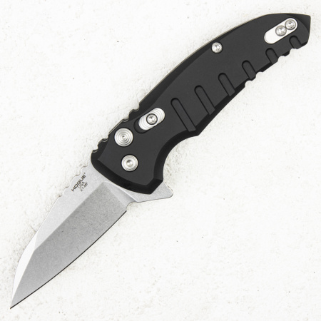 Нож Hogue X1 MicroFlip, CPM 154, Aluminum Black