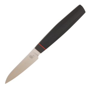 Нож овощной OWL P80 F, N690 Cryo, G10 Black Handle