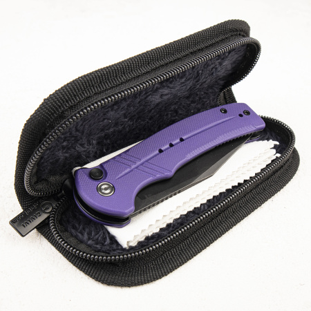 Нож CIVIVI Cogent, 14C28N Black, G10 Purple, Button Lock, C20038D-2 - купить в интернет-магазине Blademan