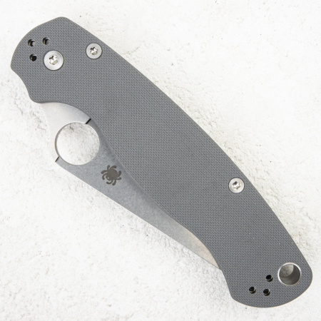 Нож Spyderco Paramilitary 2, Maxamet, G10 Dark Gray, C81GPDGY2 Нож Spyderco Paramilitary 2, Maxamet, G10 Dark Gray, C81GPDGY2