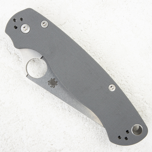 Нож Spyderco Paramilitary 2, Maxamet, G10 Dark Gray, C81GPDGY2