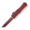 Нож Microtech Hera II Mini Tanto, алюминий Weathered Crimson, 1704M-1WCM