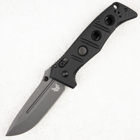 Нож Benchmade ADAMAS 275GY-1, CPM CruWear, G10 Black