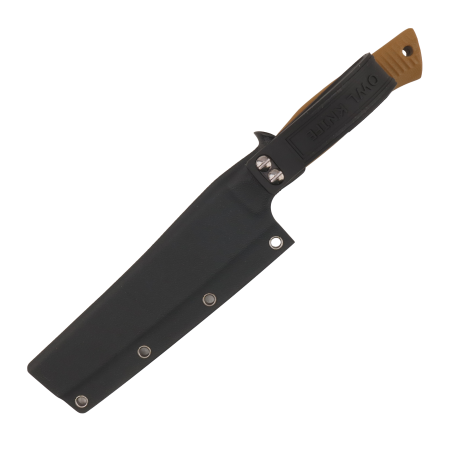 Нож OWL S130 F Универсал, N690 Cryo, G10 Sand, Kydex
