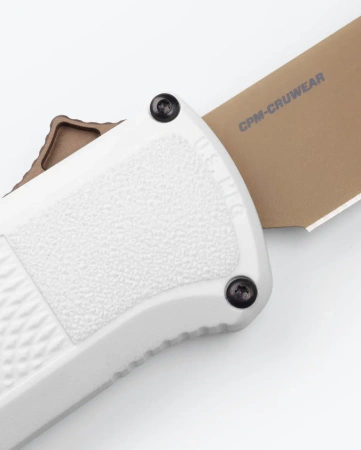 Нож Benchmade Shootout, CruWear, Cool Gray Grivory Handle, 5370FE-02