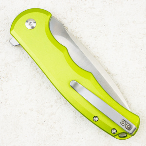 Нож CIVIVI Praxis Button Lock, Nitro-V, Green Aluminum Handle, C18026E-3 Нож CIVIVI Praxis Button Lock, Nitro-V, Green Aluminum Handle, C18026E-3