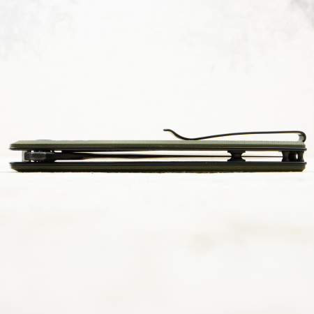 Нож CIVIVI BullTusk Flipper & Thumb Hole Knife OD Green Coarse G10, C23017-2 Нож CIVIVI BullTusk Flipper & Thumb Hole Knife OD Green Coarse G10, C23017-2 - купить в интернет-магазине Blademan