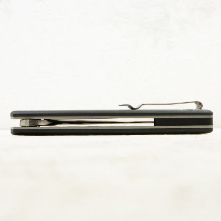 Нож Petrified Fish Magazine, Satin, D2, Carbon Black Handle, PFP02CS Нож Petrified Fish Magazine, Satin, D2, Carbon Black Handle, PFP02CS