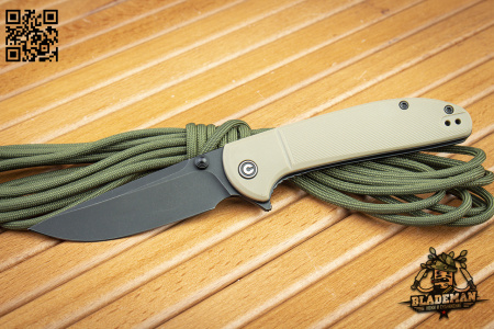 Нож CIVIVI Badlands Vagabond, Black blade, FRN Tan Нож CIVIVI Badlands Vagabond, Black blade, FRN Tan - купить в интернет-магазине Blademan