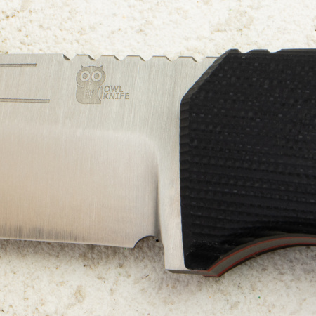  Нож OWL Barn F, N690 Cryo, G10 BK/RD, Kydex BK/CL	