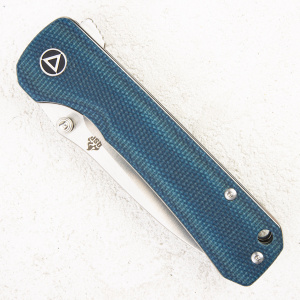 Нож QSP Hawk, 14C28N, Micarta Blue - складной туристические ножи из стали Нож QSP Hawk, 14C28N, Micarta Blue - складной туристические ножи из стали