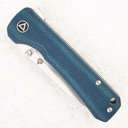 Нож QSP Hawk, 14C28N, Micarta Blue Нож QSP Hawk, 14C28N, Micarta Blue - купить в интернет-магазине Blademan