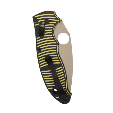 Нож Spyderco Manix 2 Salt, MagnaCut, G10 Black/Yellow Handle, C101GBKYLMCP2