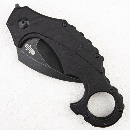 Нож Brous Blades Enforcer, D2 Acid Stonewash, G10 Black, BRB84 Нож Brous Blades Enforcer, D2 Acid Stonewash, G10 Black, BRB84