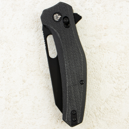 Нож QSP Emu, Black 14C28N, Micarta Black, QS164-A2 Нож QSP Emu, Black 14C28N, Micarta Black, QS164-A2