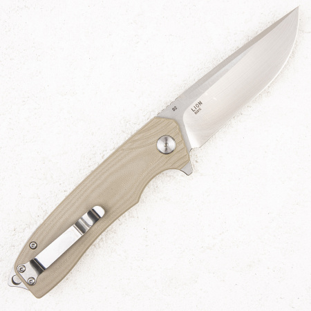 Нож Bestech Knives LION, D2, G10 Tan, BG01C
