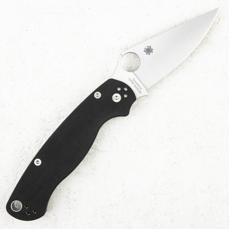 Нож Spyderco Paramilitary 2 LEFT HAND (Для левшей), CPM S45VN, G10 Black, C81GPLE2 Нож Spyderco Paramilitary 2 LEFT HAND (Для левшей), CPM S45VN, G10 Black, C81GPLE2