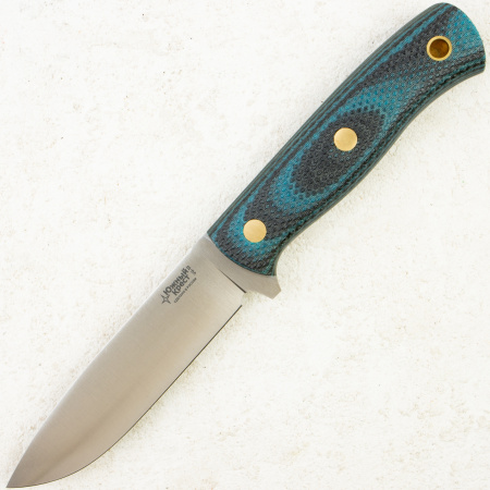 Нож Южный Крест Скаут L, CPR, Convex, Micarta Black/Blue, 238