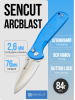 Нож SENCUT ArcBlast Flipper & Button Lock, 9Cr18MoV, Blue Aluminum Handle, S22043B-3 Нож SENCUT ArcBlast Flipper & Button Lock, 9Cr18MoV, Blue Aluminum Handle, S22043B-3