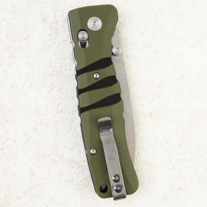 Нож QSP Ripley, Stonewashed 14C28N, G10 Olive/Black, QS160-C1 Нож QSP Ripley, Stonewashed 14C28N, G10 Olive/Black, QS160-C1