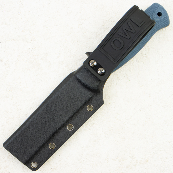 Нож OWL Hoot F, N690 Cryo, G10 Navy Blue, Kydex