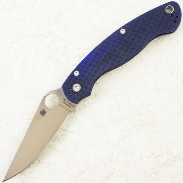 Нож Spyderco Military 2, CPM S110V, G10 Dark Blue Handle, C36GPDBL2