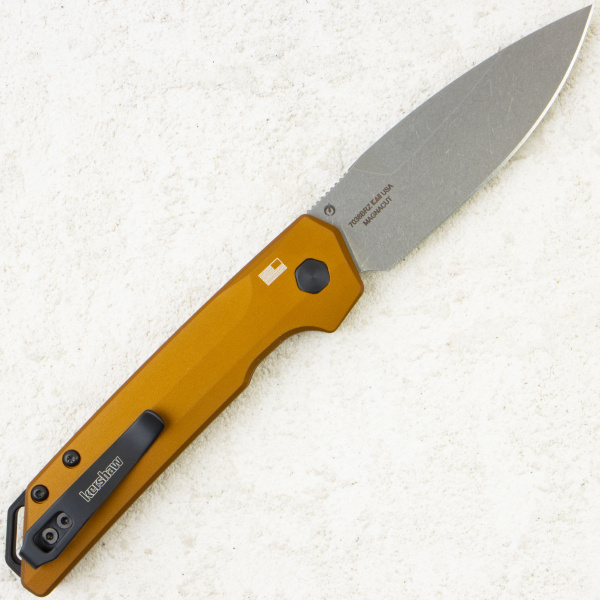 Нож Kershaw Launch Iridium, MagnaCut, Aluminum Brown Handle, 7038BRZ