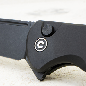 Нож CIVIVI Chevalier II Flipper & Button Lock, 14C28N, Black Aluminum Handle, C20022B-1 Нож CIVIVI Chevalier II Flipper & Button Lock, 14C28N, Black Aluminum Handle, C20022B-1