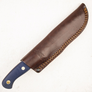 Нож Южный Крест Нессмук Норд Хантер, CPR, Конвекс, Микарта Синяя, Насечка Нож Южный Крест Нессмук Норд Хантер, CPR, Конвекс, Микарта Синяя, Насечка - купить в интернет-магазине Blademan