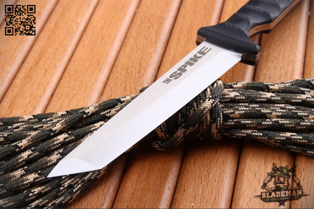 Нож Cold Steel Spike Tanto, 4116 Stainless Steel, Griv-Ex Black, CS53NCTZ