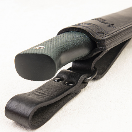 Нож Южный Крест Компаньон Эксперт, ELMAX, Микарта изумрудная, Насечка - купить в интернет-магазине Blademan