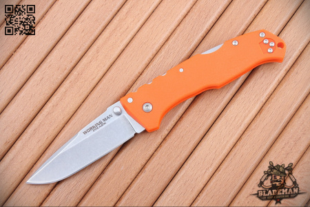 Нож Cold Steel Working Man Blaze Orange - купить в интернет-магазине Blademan