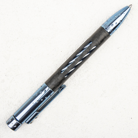 Ручка lion STEEL Nyala, Carbon Fiber, Blue - купить в интернет-магазине Blademan