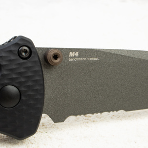 Нож Benchmade Bailout Combo, M4, 6061-T6 Aluminum Black, 537SGY-03 Нож Benchmade Bailout Combo, M4, 6061-T6 Aluminum Black, 537SGY-03