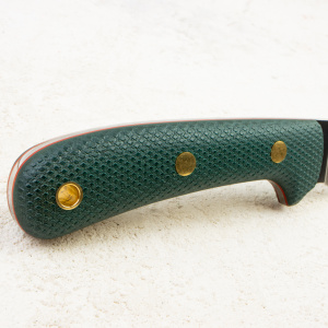 Нож Южный Крест Фил, VG-10, Micarta Emerald, Насечка