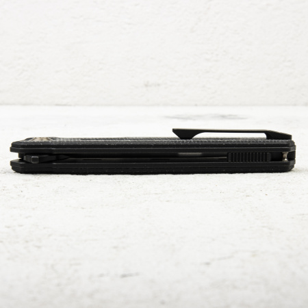 Нож WE Knife Navo, CPM 20CV, Micarta Black Canvas/Titanium - купить в интернет-магазине Blademan