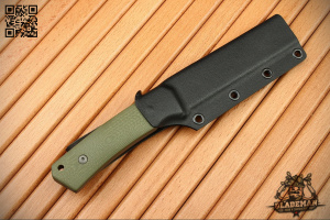 Нож OWL Barn F, N690 Cryo, G10 OL, Kydex BK/CL - купить в интернет-магазине Blademan