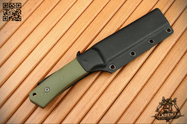 Нож OWL Barn F, N690 Cryo, G10 OL, Kydex BK/CL - купить в интернет-магазине Blademan