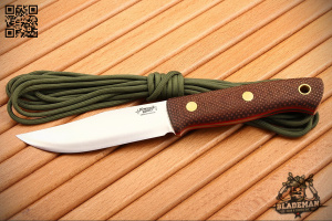 Южный Крест Fox S, D2, Конвекс, Микарта койот, Насечка - купить в интернет-магазине Blademan