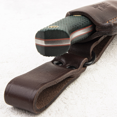 Нож Южный Крест - Fang, CPR, Микарта Изумруд - купить в интернет-магазине Blademan